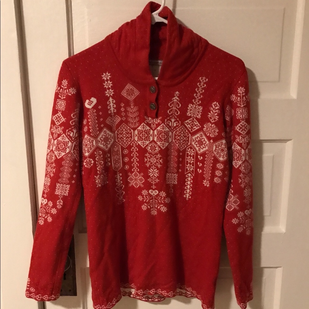 Obermeyer size medium merino holiday sweater